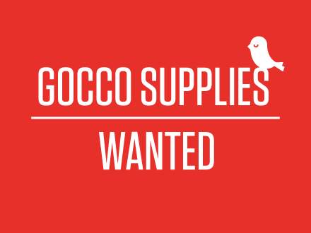 Gocco Supplies Wanted