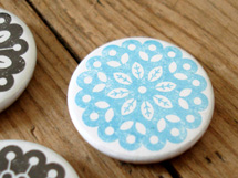 Mini Mandala badge set